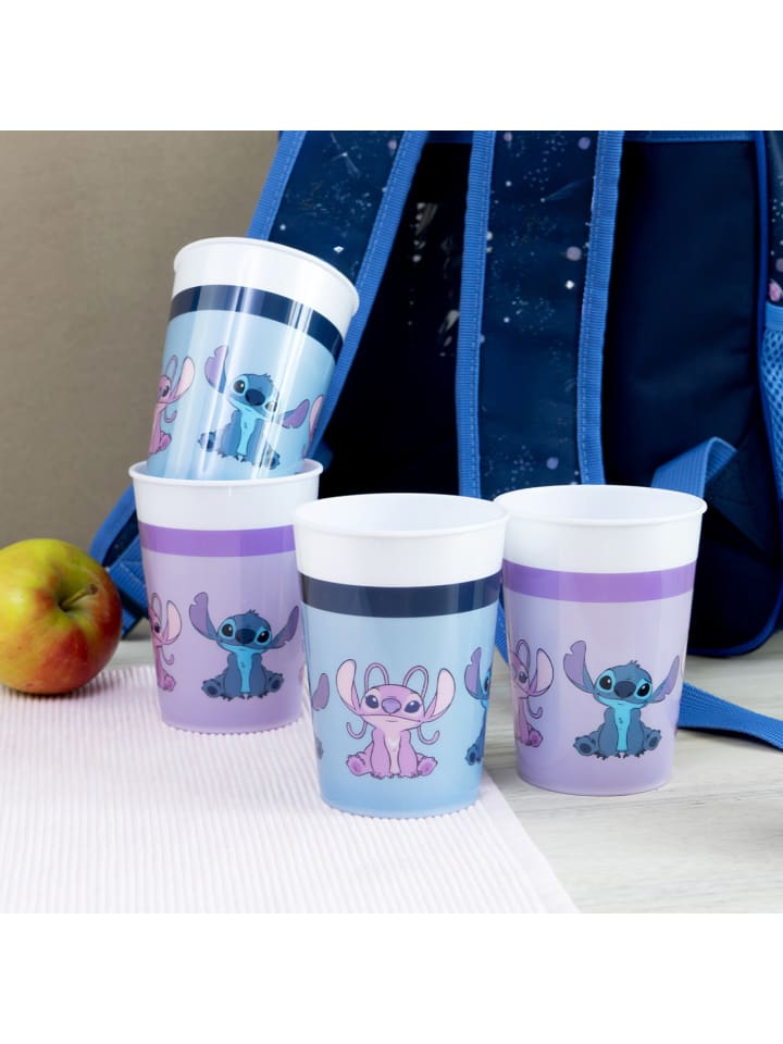 Geda Labels Trinkbecher Stitch in Lila - 330ml günstig kaufen onesize