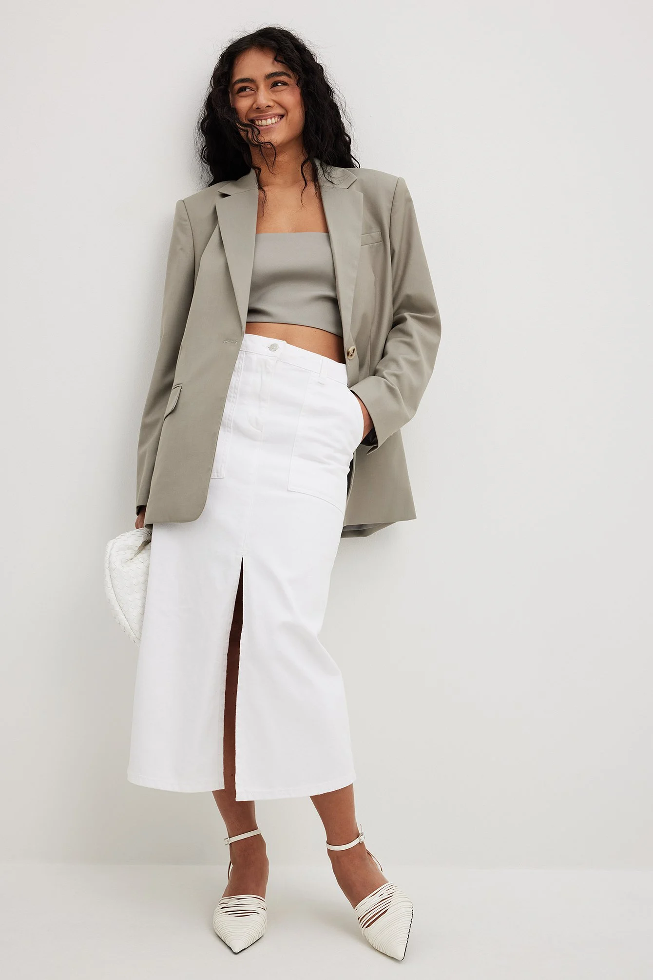 Oversize-Blazer mit taillierter Passform