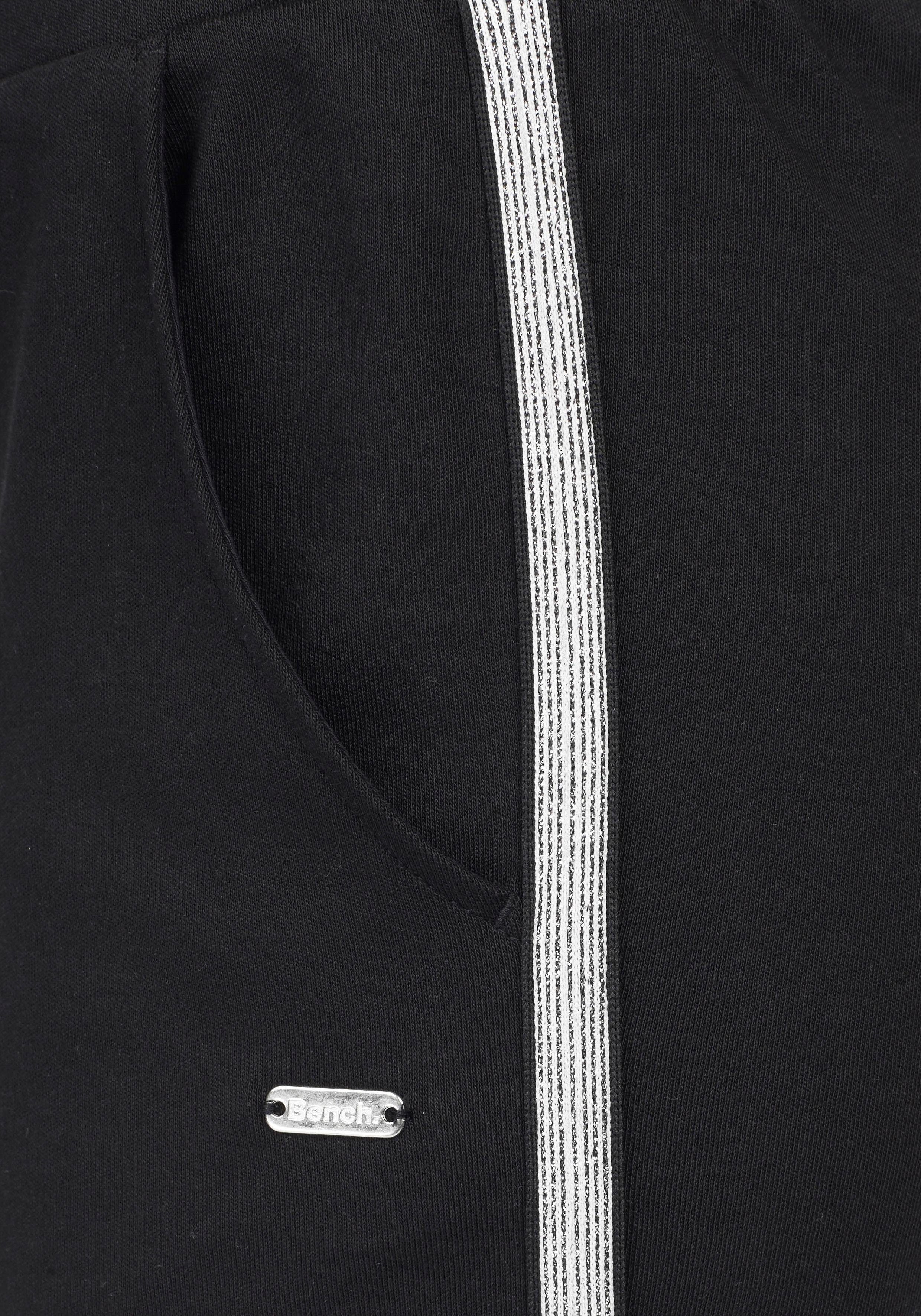 Bench. Loungewear Homewearhose mit Metallic-Streifen, Loungewear, Loungeanzug