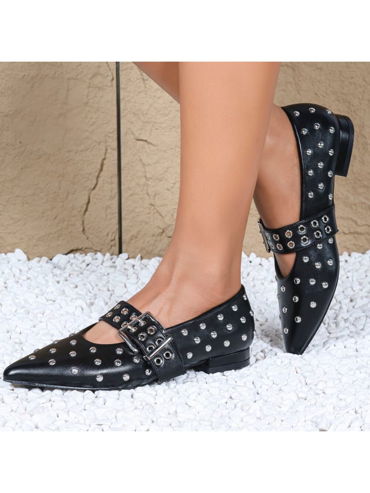 Ital-Design Pump in Schwarz günstig kaufen