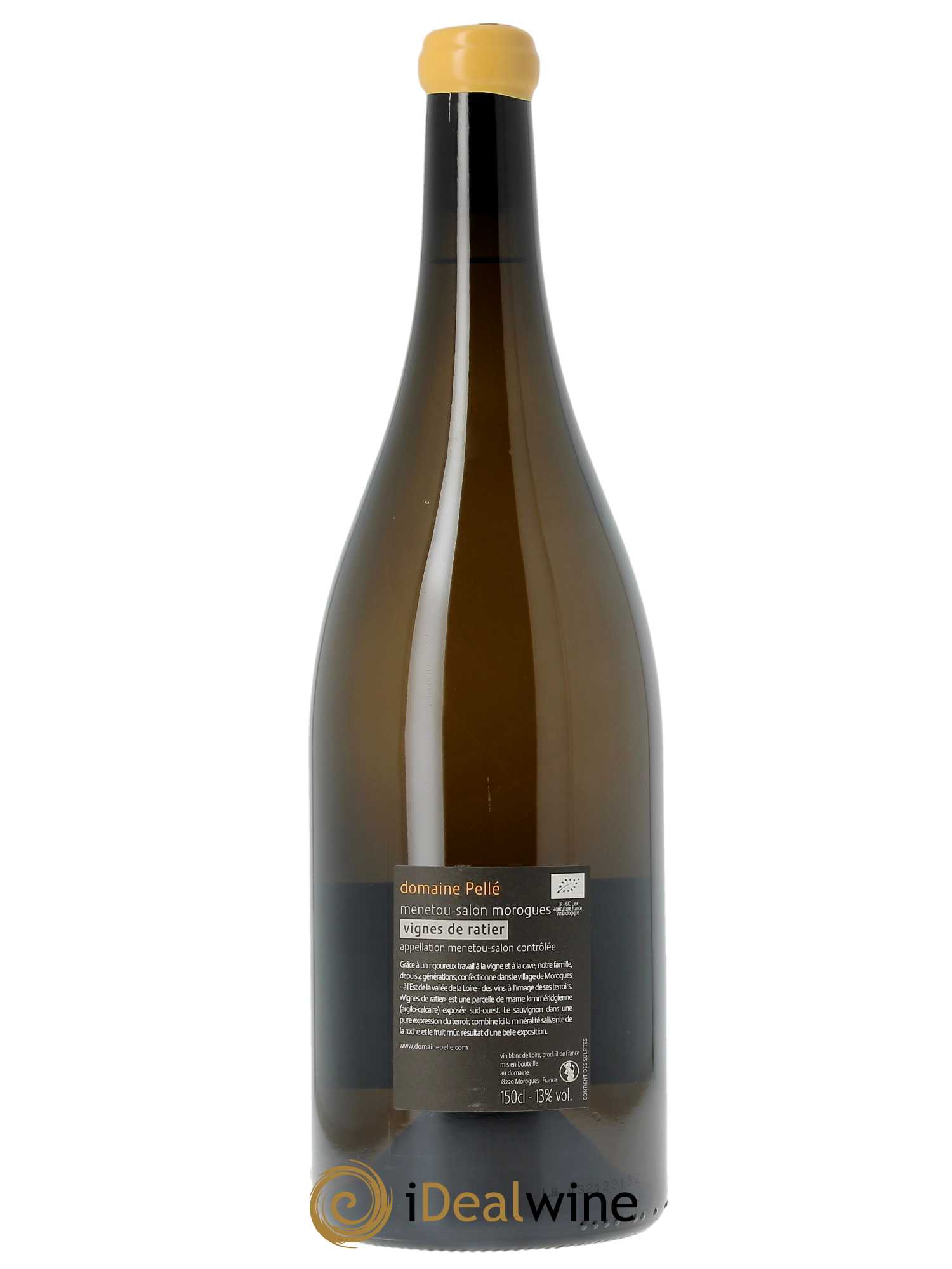 Menetou-Salon Vignes de ratier Domaine Henry Pellé  2021 - Lot de 1 Magnum