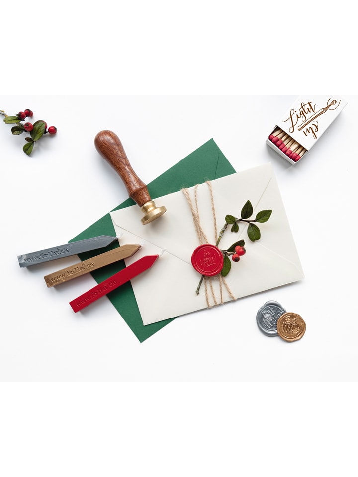 folia PAPER Holzstempel-Set 