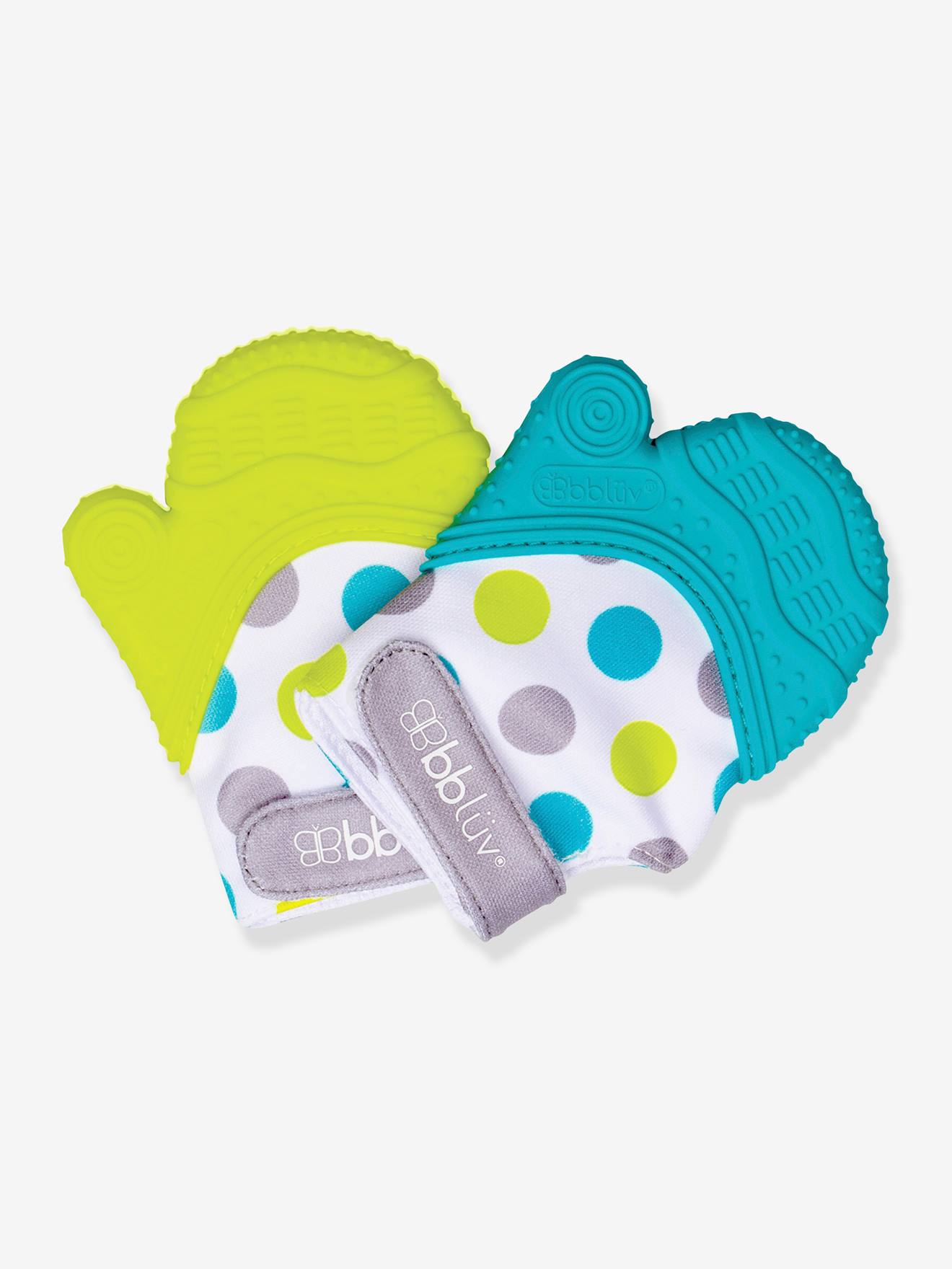 Bbluv Baby Beiß-Handschuh aus Silikon GLÜV Bblüv - blau