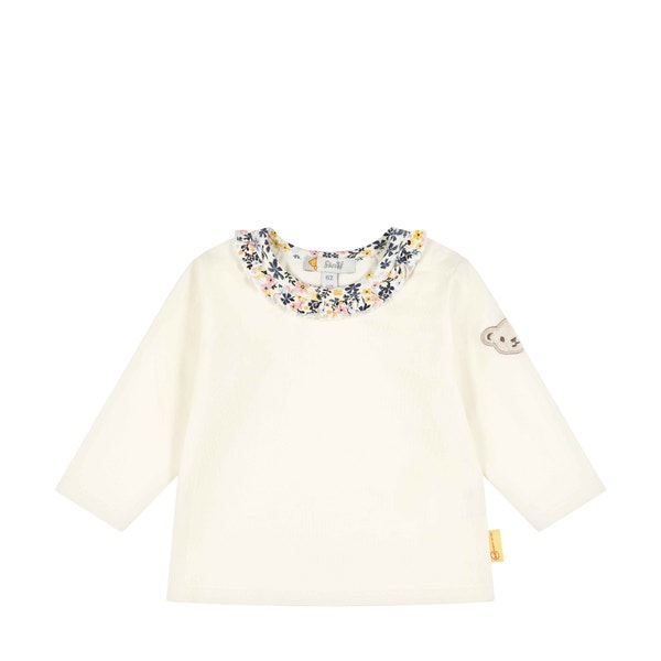T-Shirt langarm, beige für Mädchen