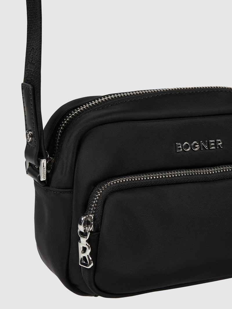 Camera Bag mit Frontfach Modell 'Klosters Lidia' in schwarz