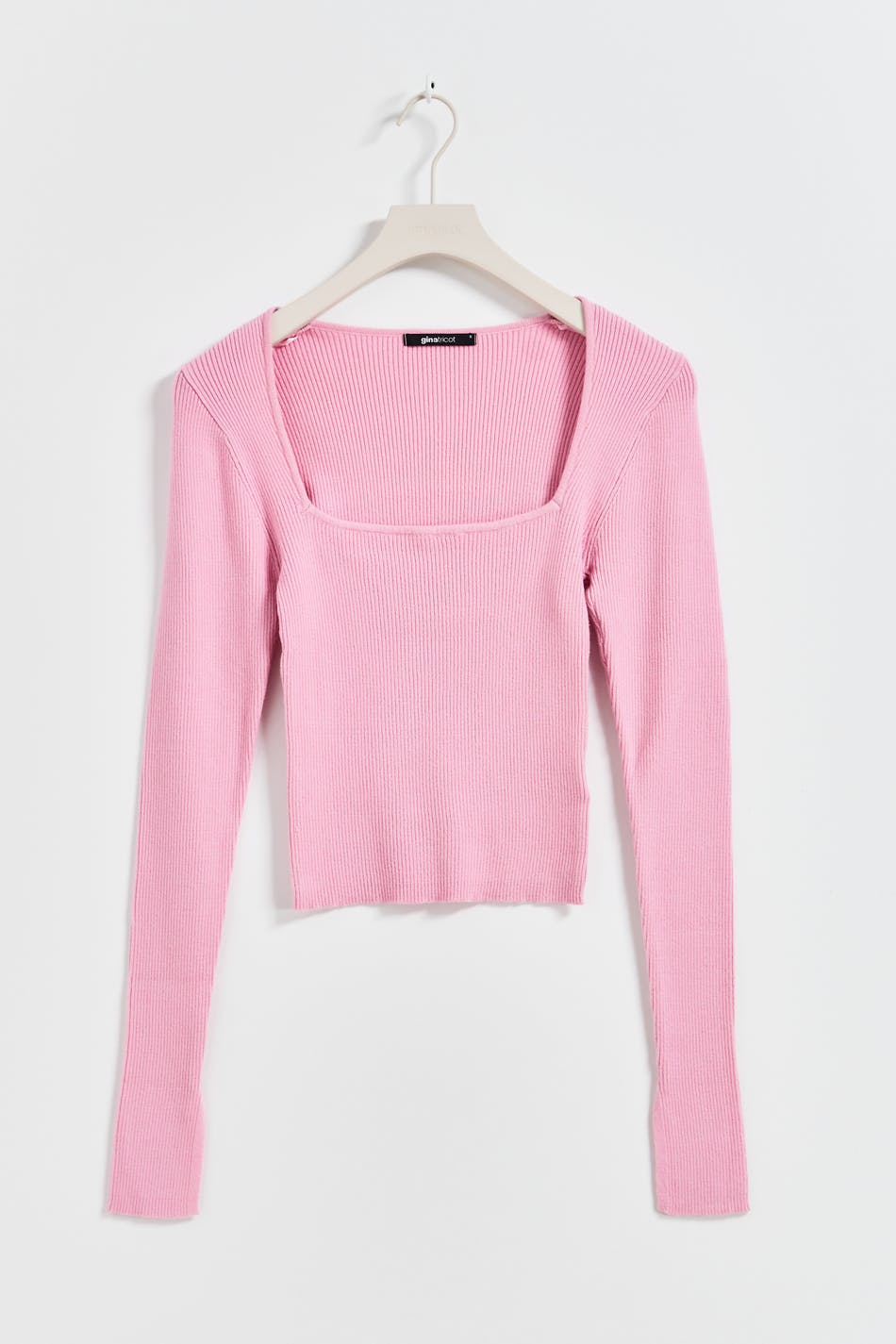 Knitted squareneck top