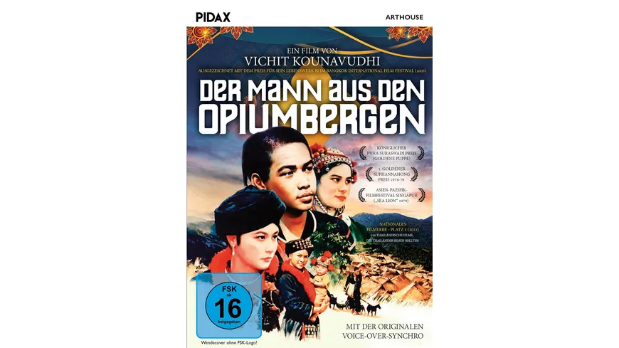 Der Mann aus den Opiumbergen / Preisgekröntes Abenteuerdrama (Pidax Film-Klassiker)