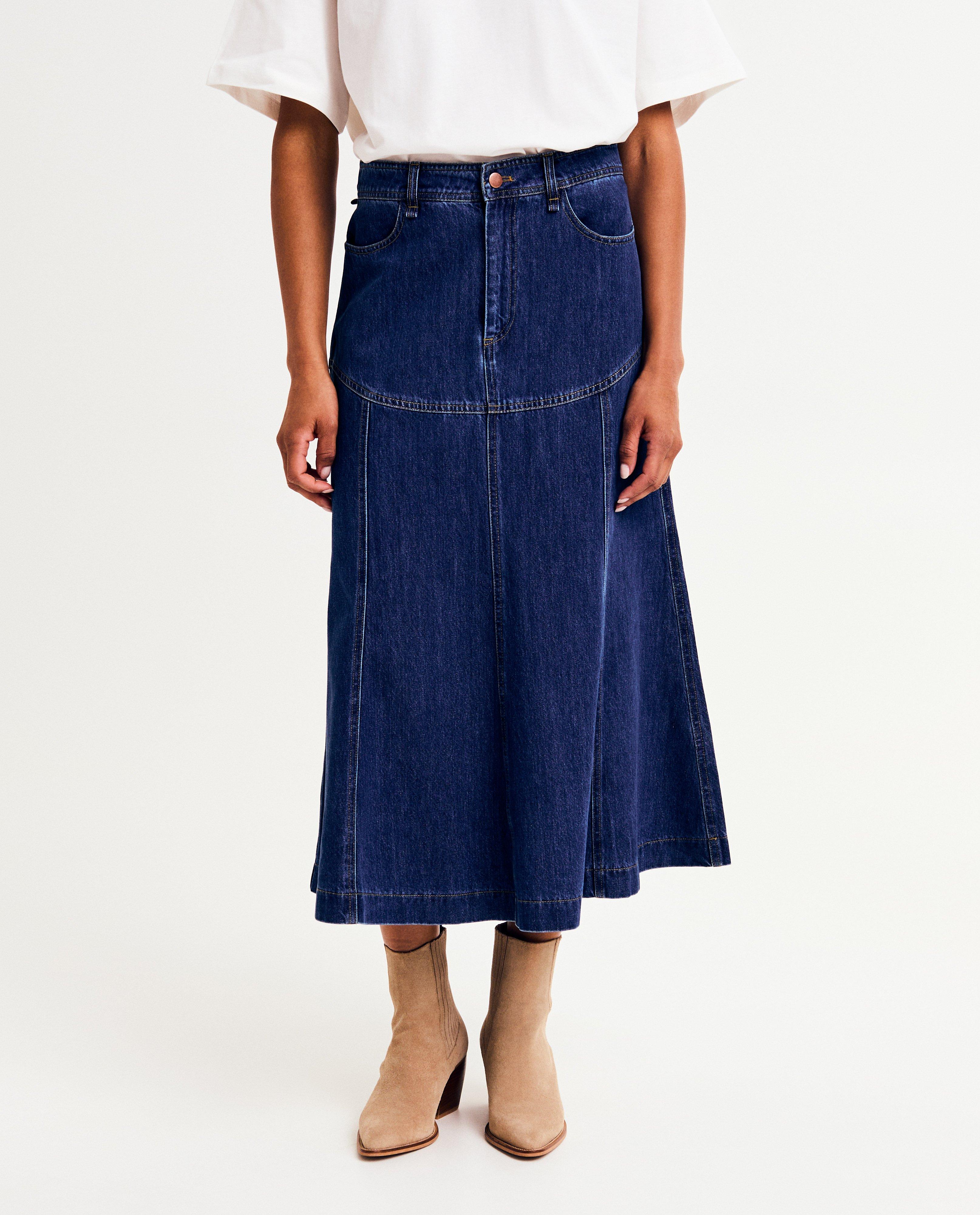 Saint Tropez Blue farmerszoknya kék
