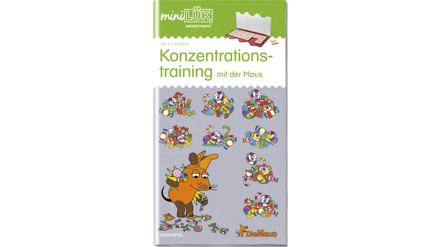 miniLÜK-Übungshefte / miniLÜK - Vorschule / Vorschule: Konzentrationstraining mit der Maus