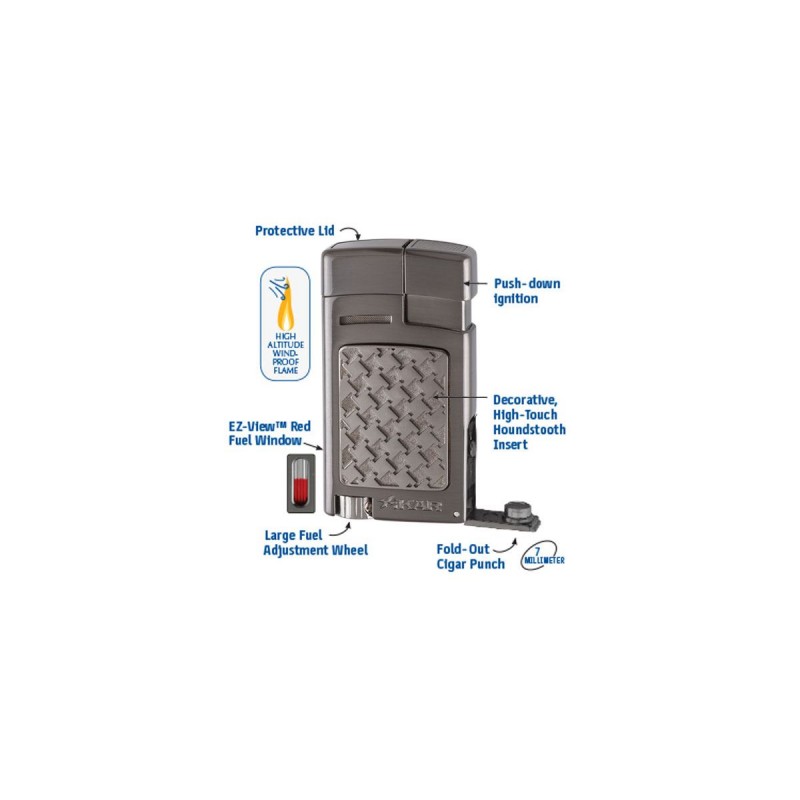 Feuerzeug Jetflamme Xikar, forte soft flame Gun