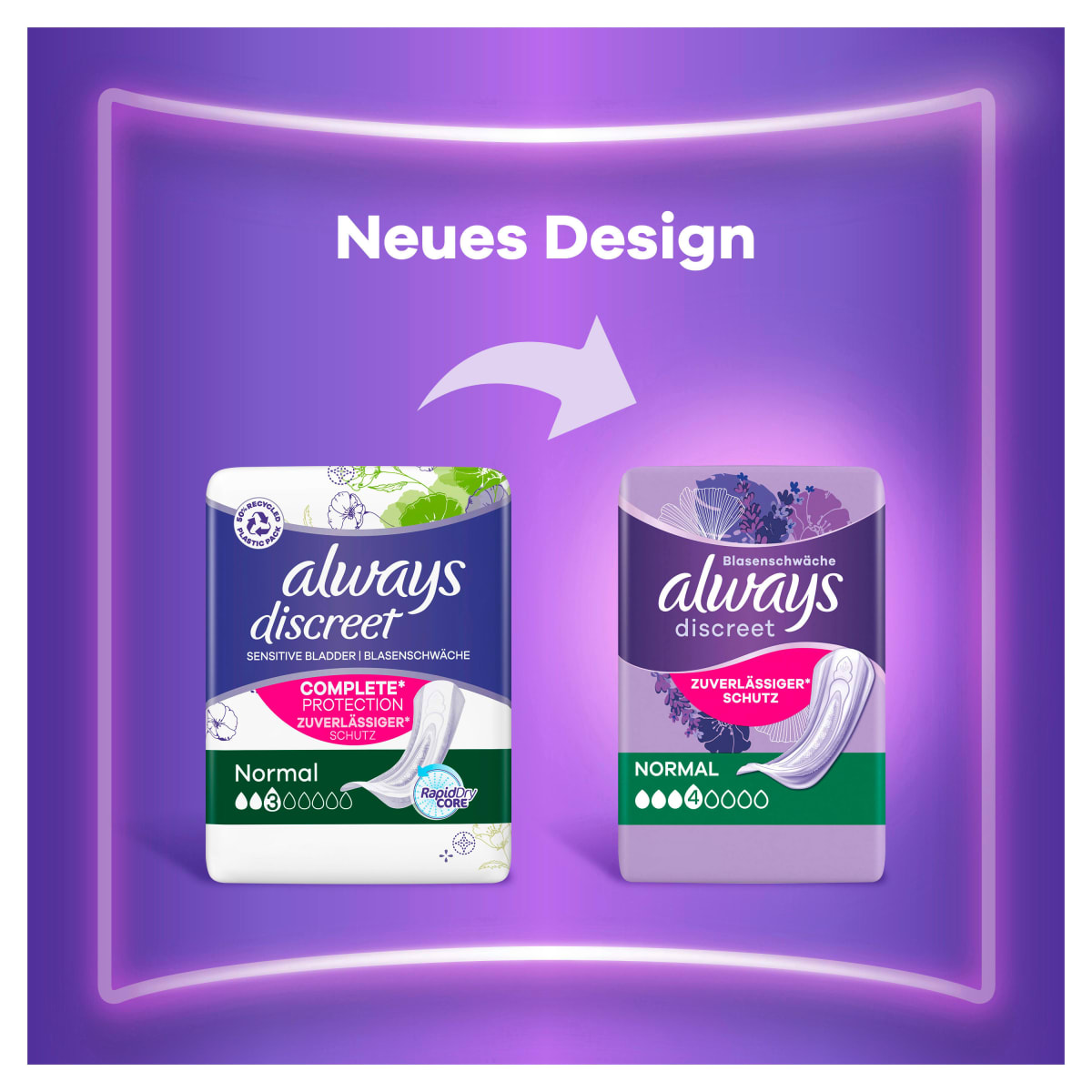 discreet Slipeinlagen Inkontinenz Long Plus, 24 St
