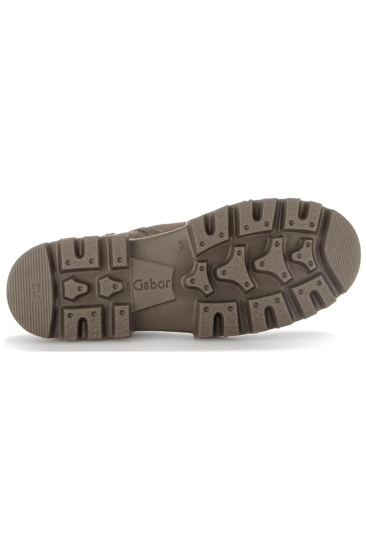 GABOR  Stiefelette - Braun - Flacher Absatz