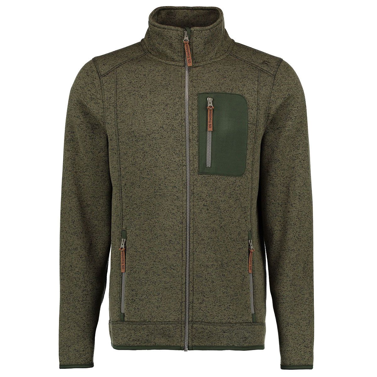Strickfleece Jacke