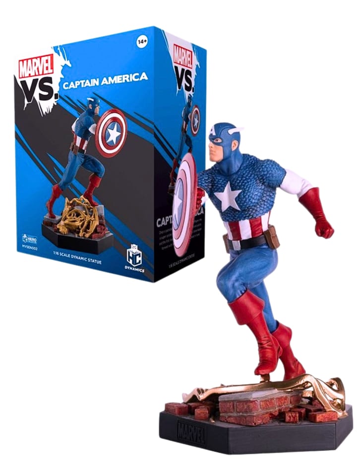 Marvel Actionfigur Marvel VS. Captain America (H): 13 cm in Bunt günstig kaufen 13