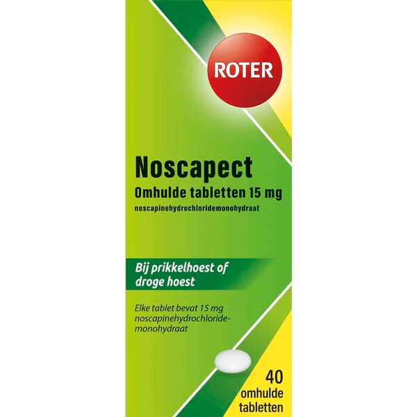 Roter Noscapect Tablets Medicine - 40 pieces