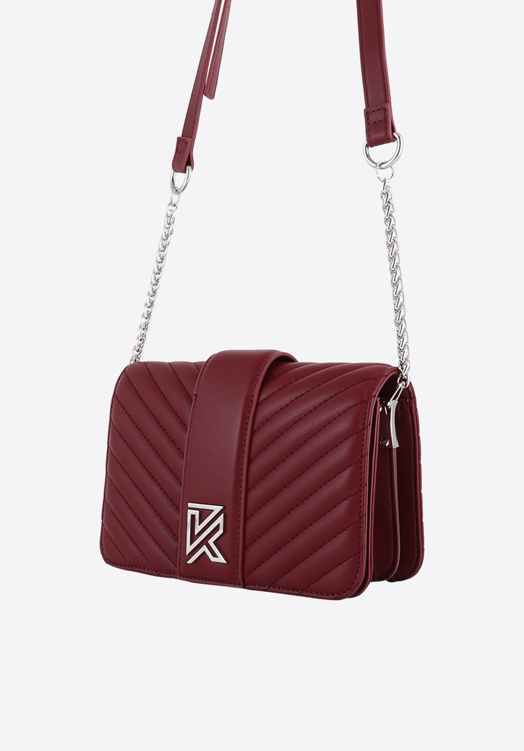 ALBA   Sac à bandoulière bordeaux femme