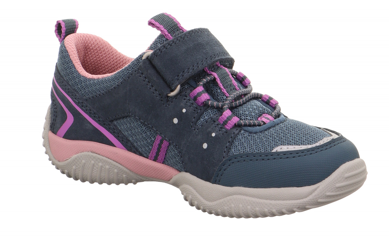 STORM - Blau/LilaSneaker low mit Klettverschluss