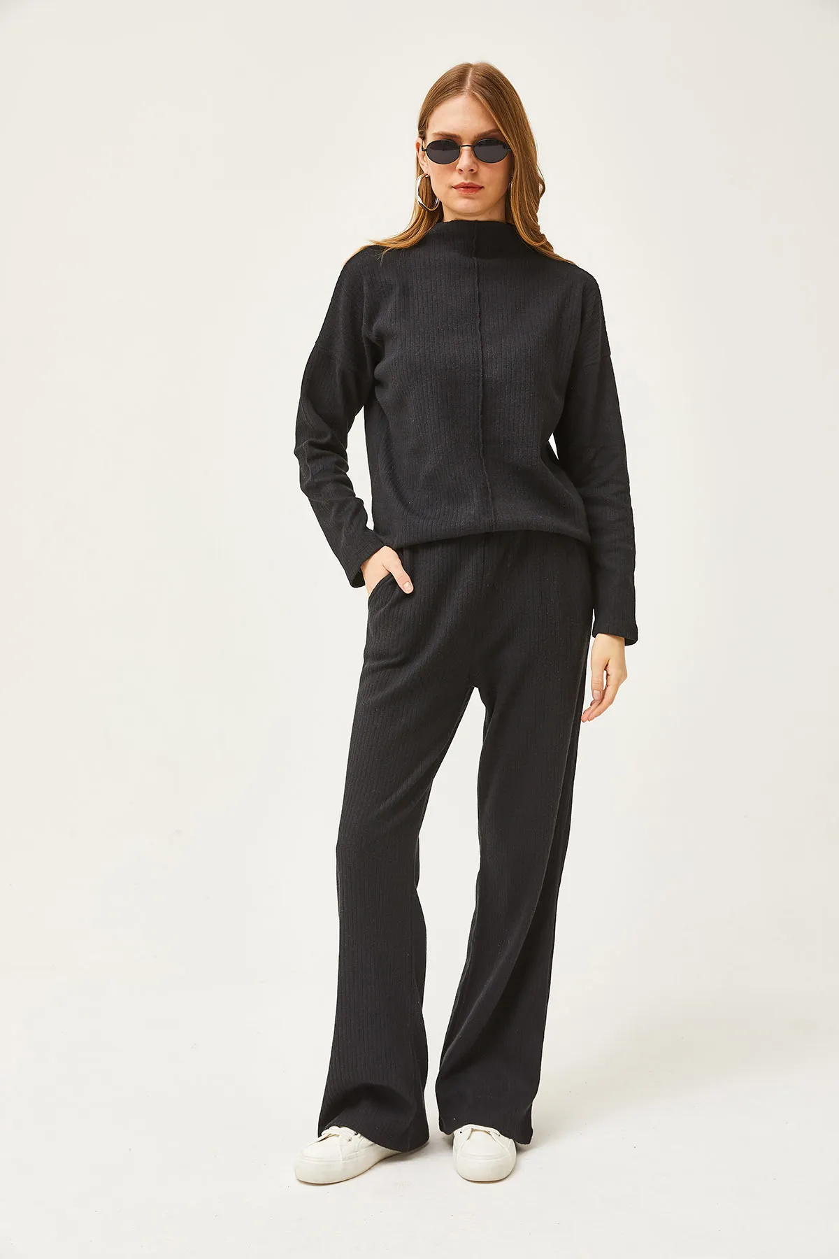 Olalook  Zweiteiler - Schwarz - Regular Fit