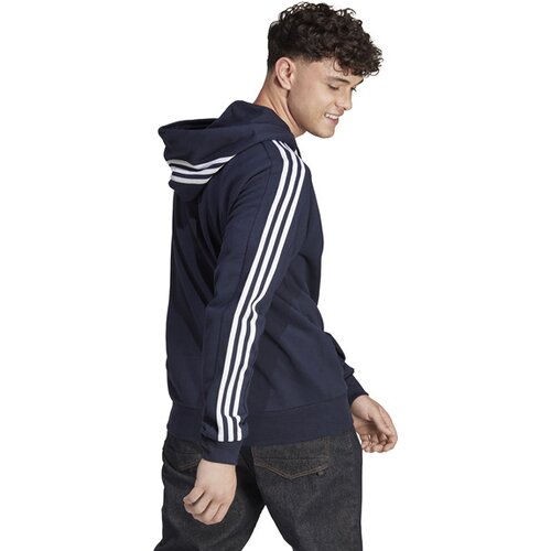 HERREN KAPUZENSWEAT ESSENTIALS FRENCH TERRY 3-STREIFEN