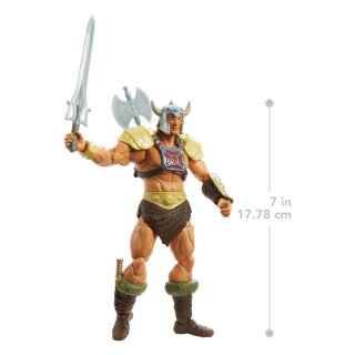 Masters of the Universe New Eternia Masterverse Actionfigur 2022 Viking He-Man 18