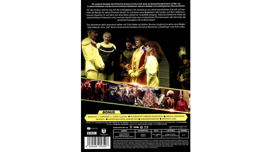 Doctor Who - Sechster Doktor - Das Urteil: Vervoid Terror LTD.  [2 BRs]