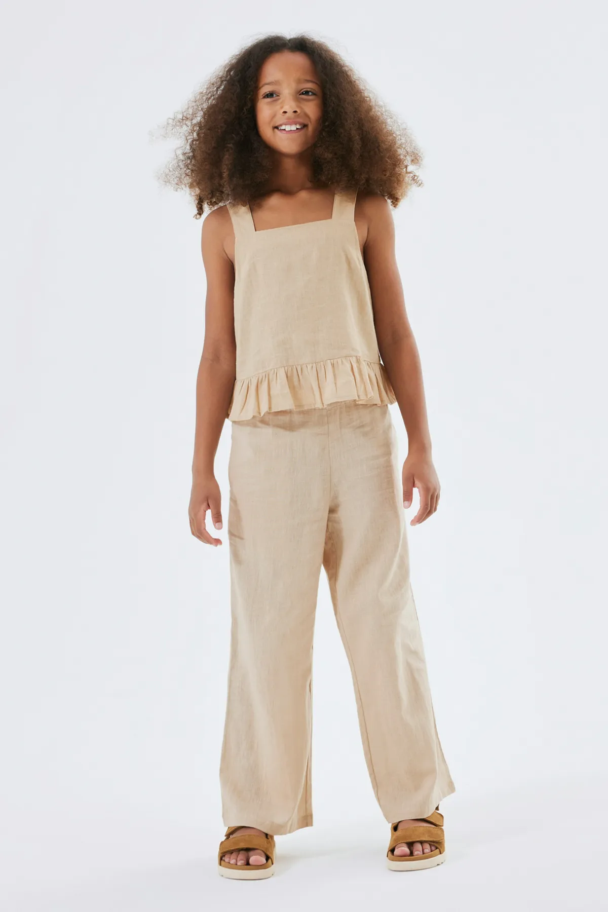 name ıt  NKFFALINNEN WIDE PANT NOOS