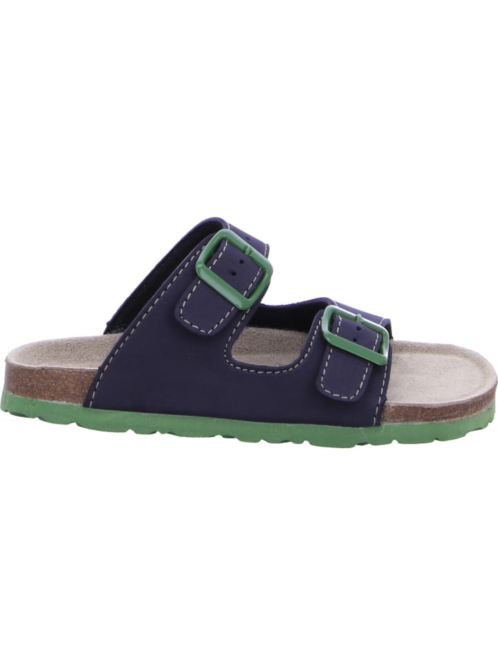 Diverse  Bio-Pantolette in blau günstig kaufen