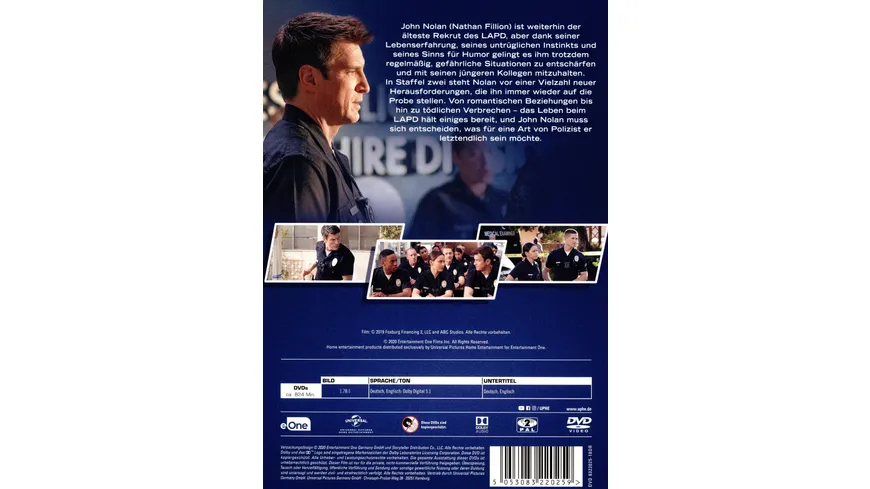 The Rookie - Staffel 2  [5 DVDs]