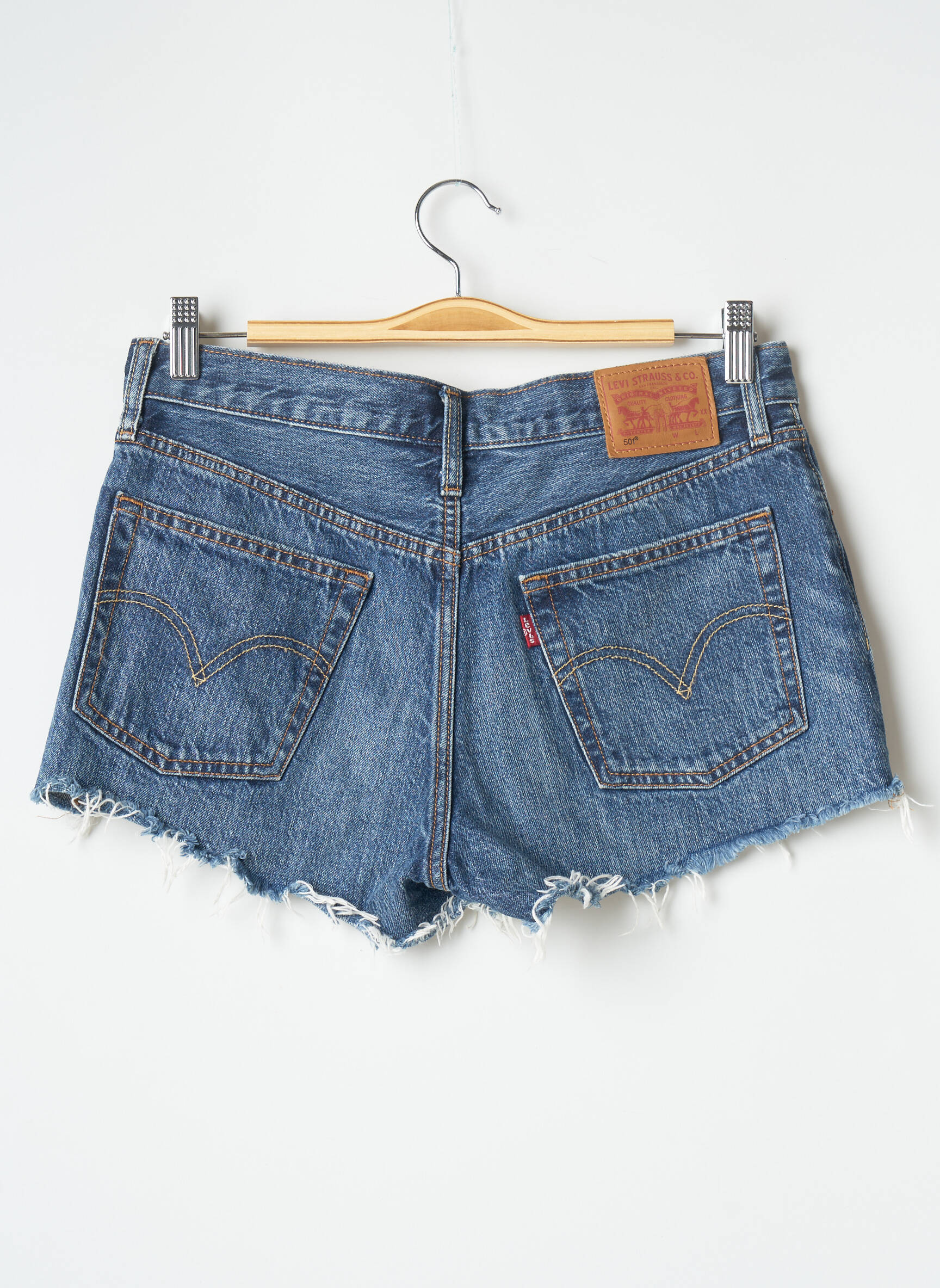 Levis Shorts 1 Femme couleur bleu