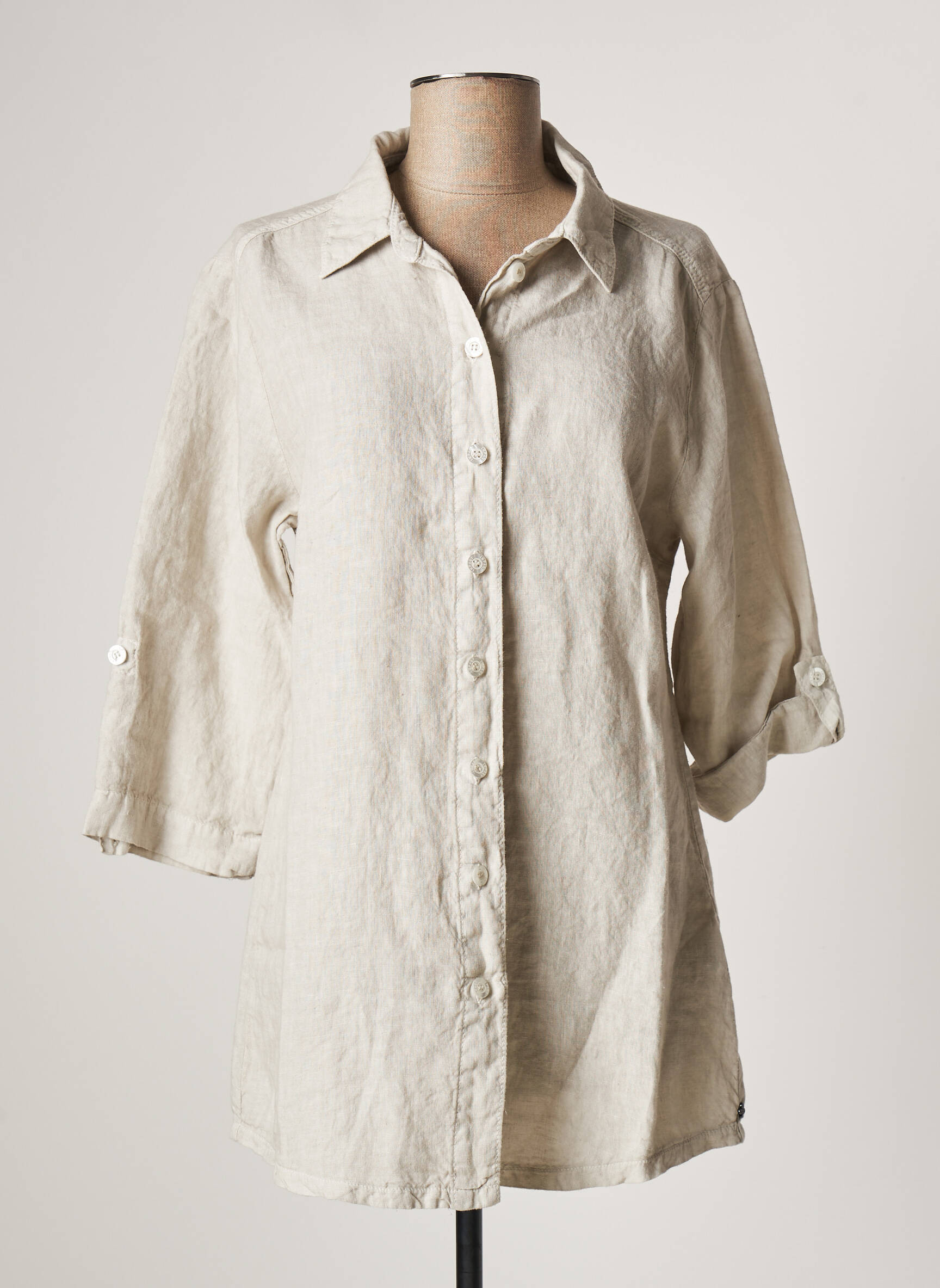Impaqt Tuniquemanchelongue Femme couleur beige