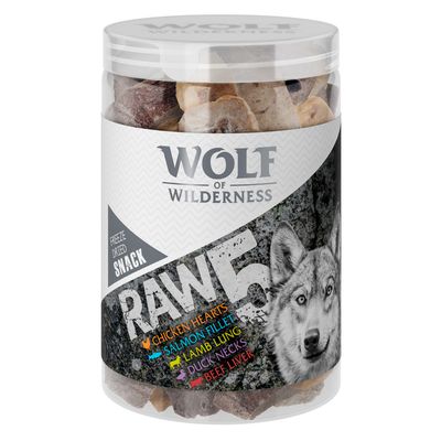 Wolf of Wilderness Snack - RAW 5 (Mix, gefriergetrocknet)