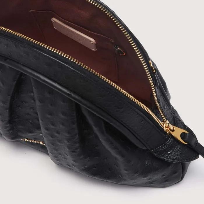Coccinelle Cheek Ostrich Medium