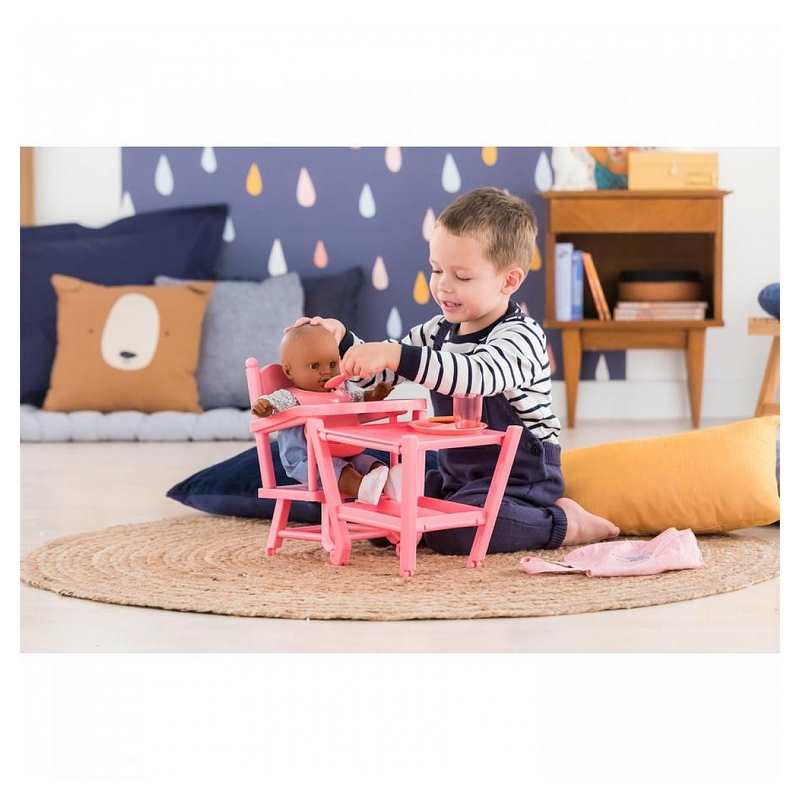 Chaise haute pour grand poupon 36-42cm