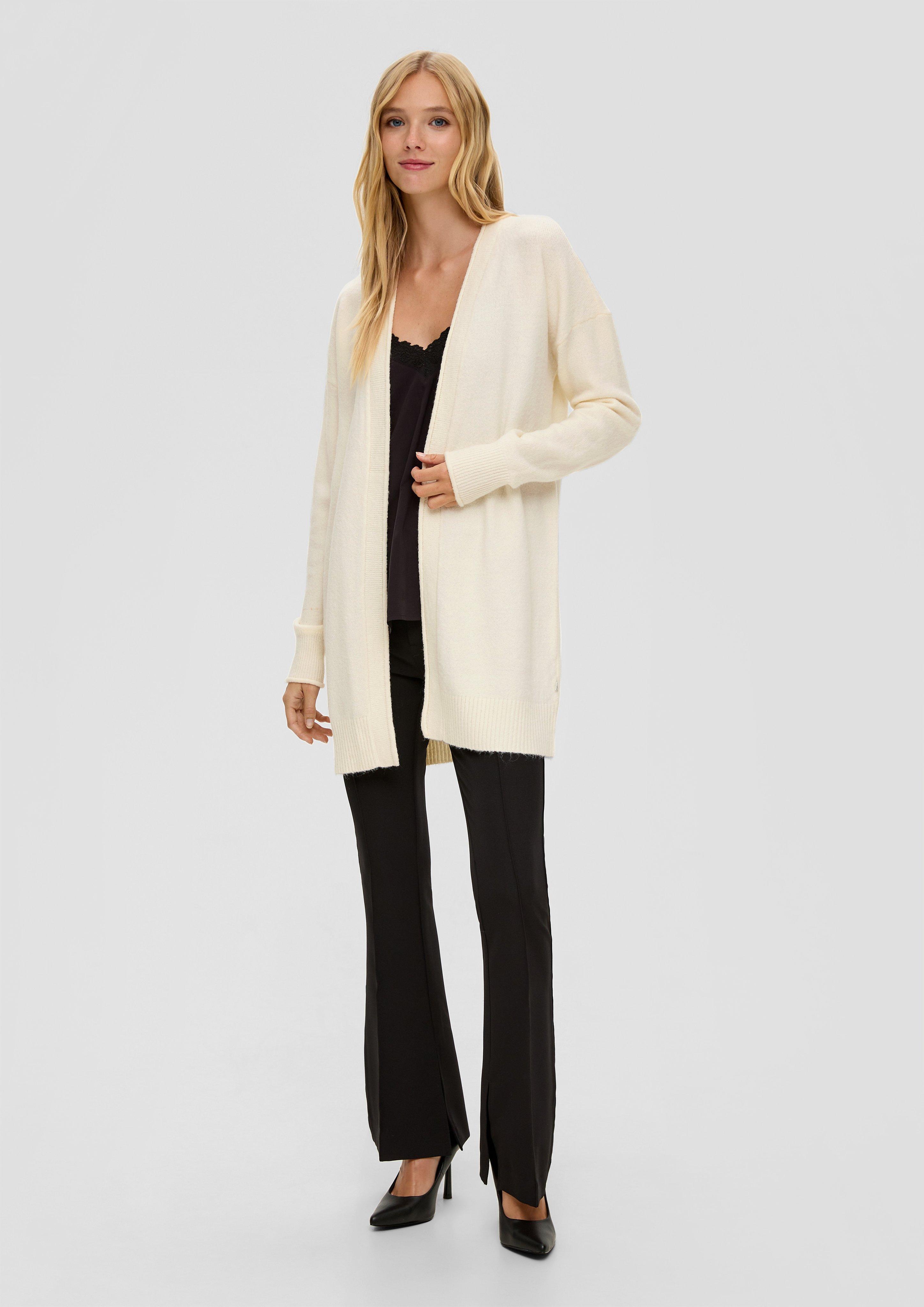 Strickjacke mit Rollsäumen  2135389-07W0