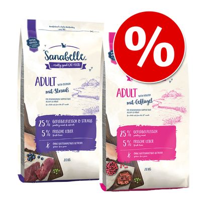 2 x 2 kg Sanabelle im Mixpaket