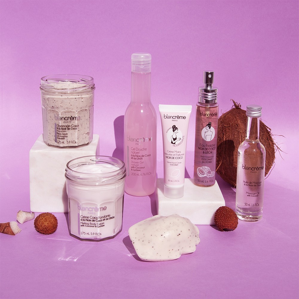 Crema corporal fundente Blancrème - Coco y lichi