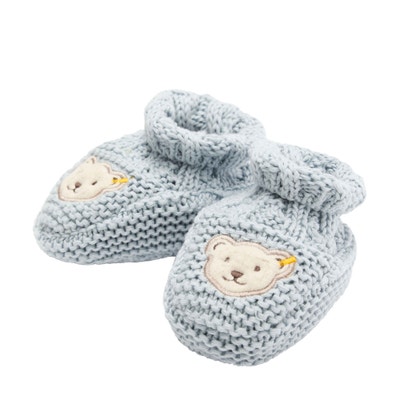 Babyschuhe GOTS, hellblau