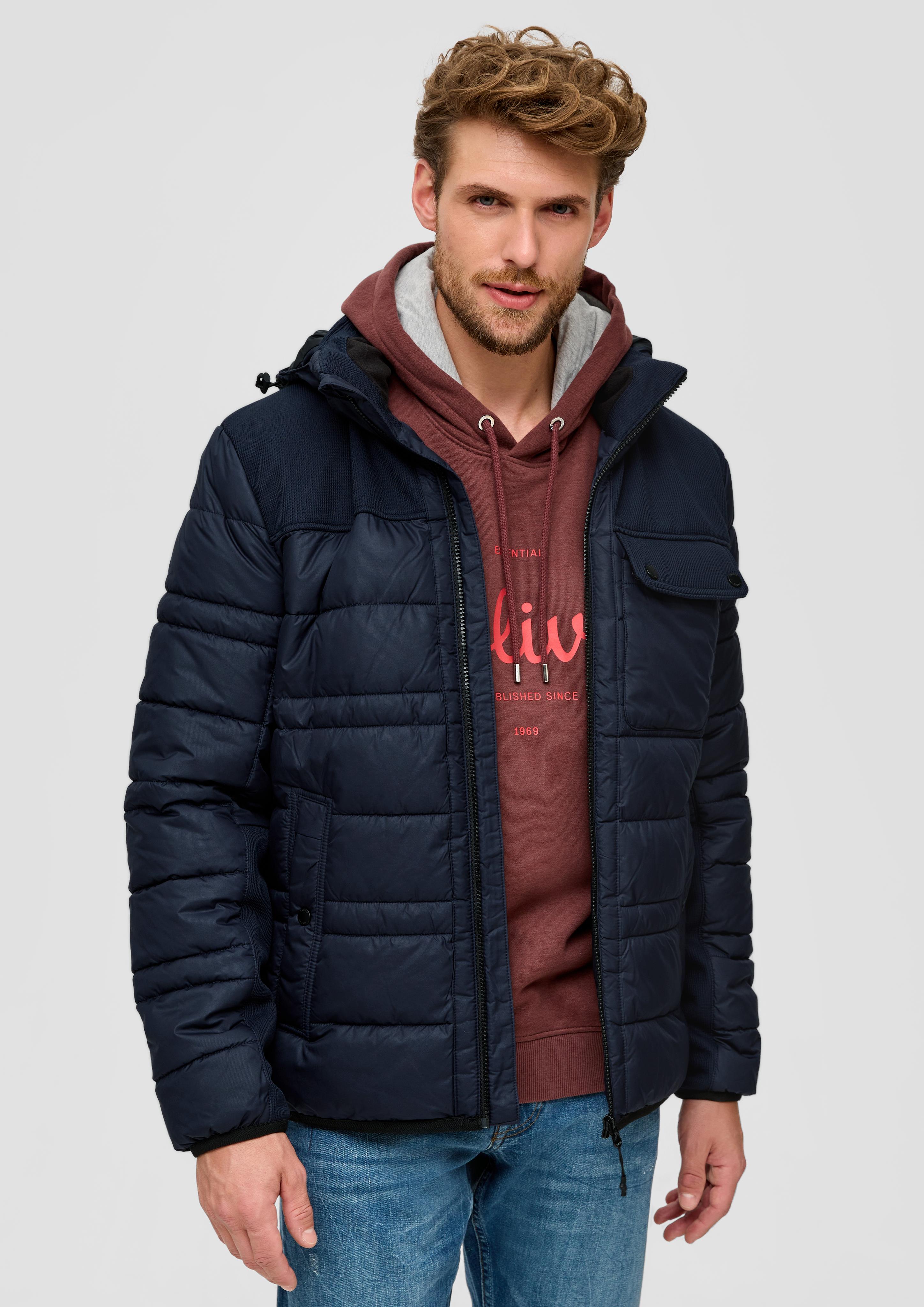 Steppjacke im Fabricmix  2131728-5978
