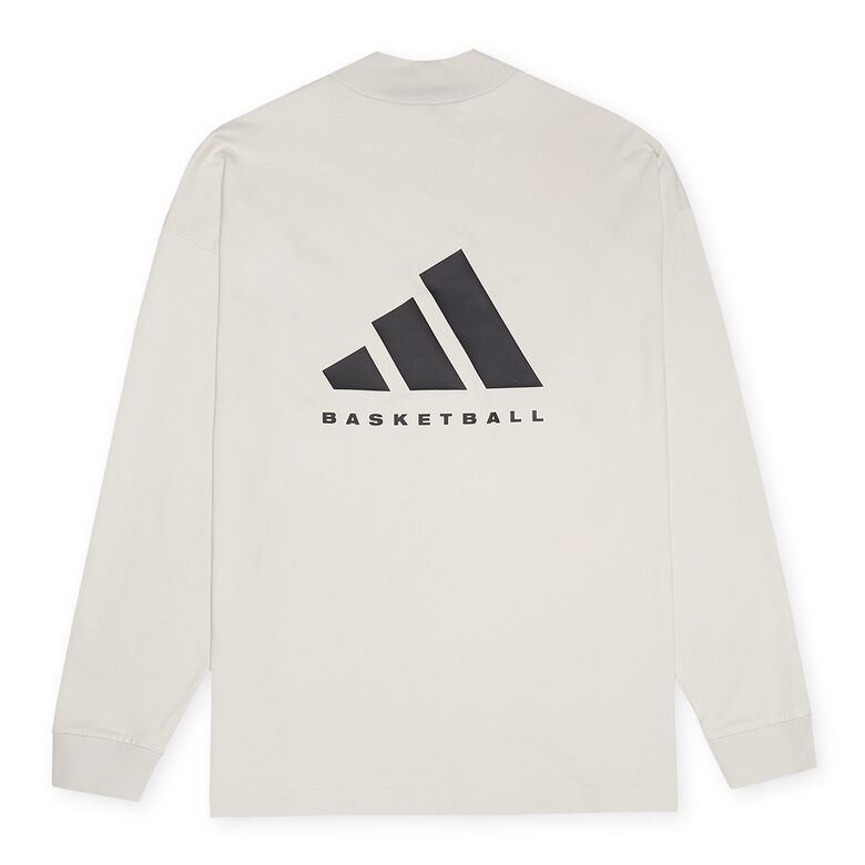 adidas Originals One Basketball Longsleeve Tee talc