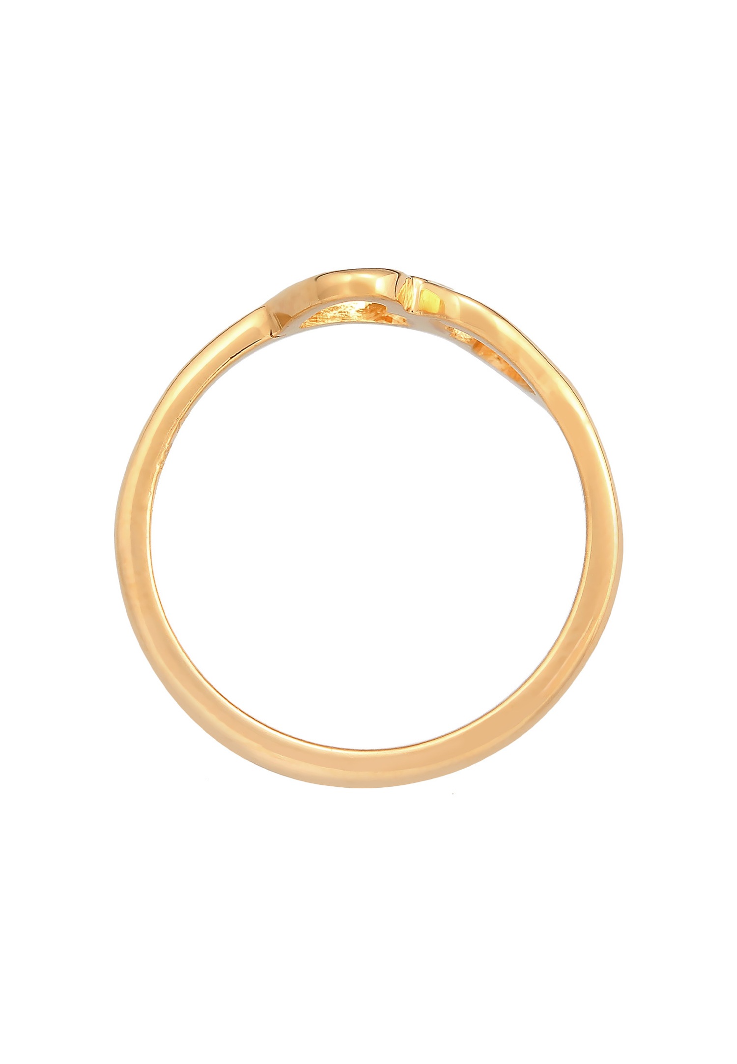 Bracciale da donna Elli con simbolo del cuore intrecciato in argento sterling 925