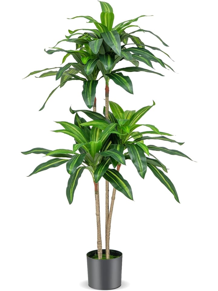 COSTWAY 140cm Kunstpflanze in Grün günstig kaufen onesize