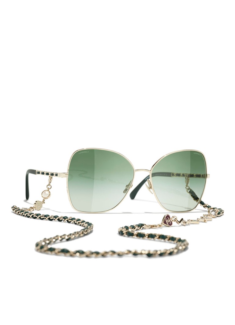 Ochelari de soare Chanel în formă de fluture
