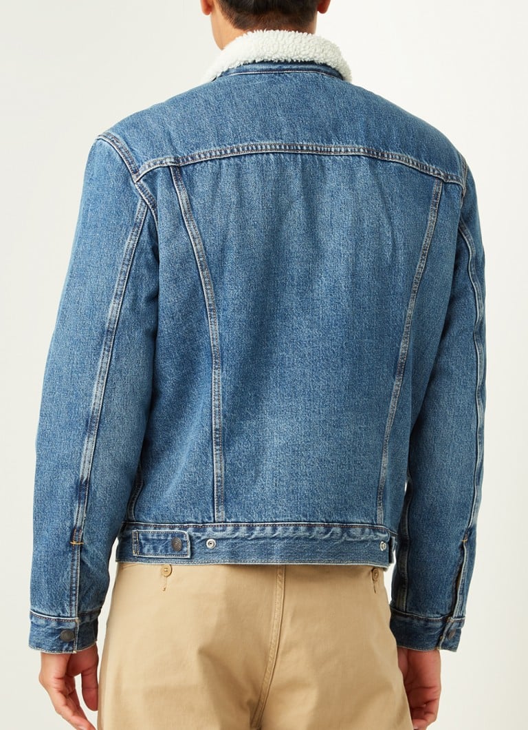 Τζιν μπουφάν Levi's Type 3 Sherpa με βελούδινη επένδυση