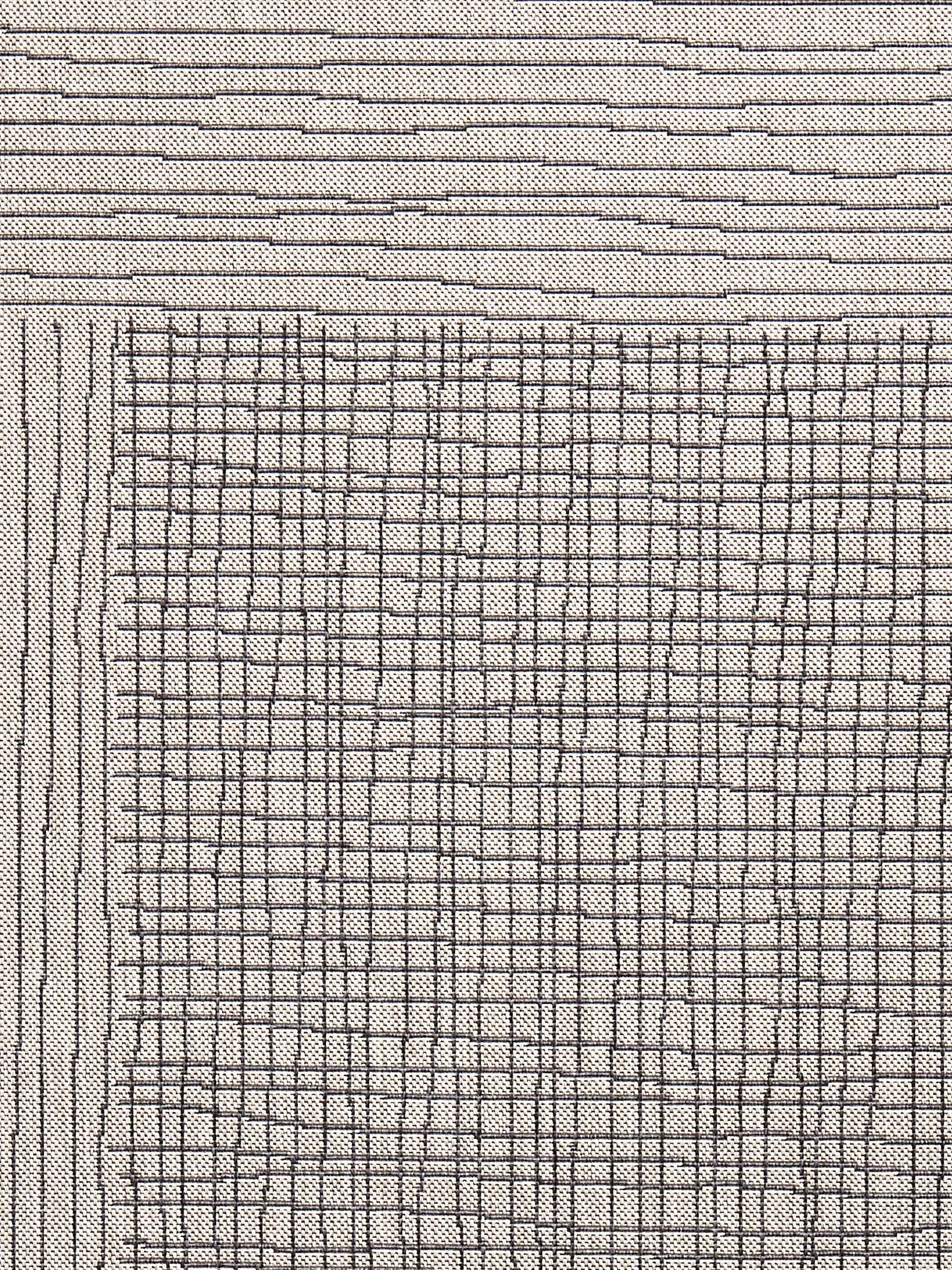 Borgsum Moderner Teppich, Dunkelgrau