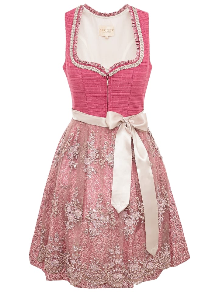 KRÜGER Dirndl 116165 in pink günstig kaufen