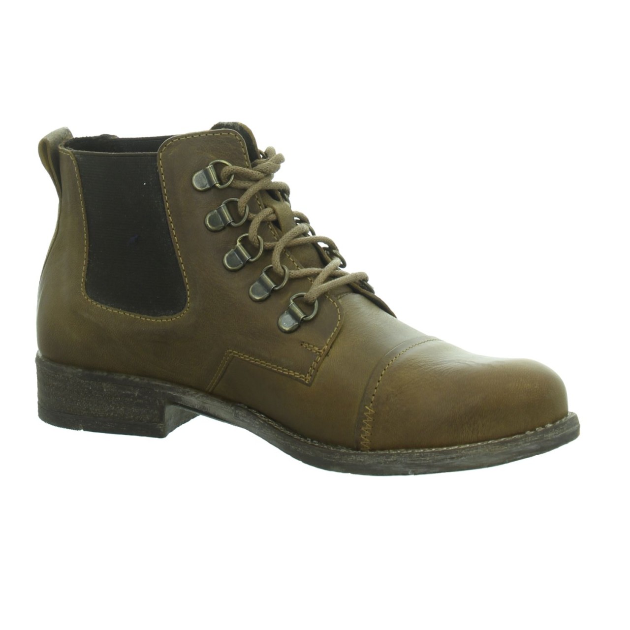 JOSEF SEIBEL Schnür-Stiefeletten beige