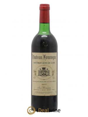 Château Fonroque Grand Cru Classé  1977 - Lot de 1 Bouteille