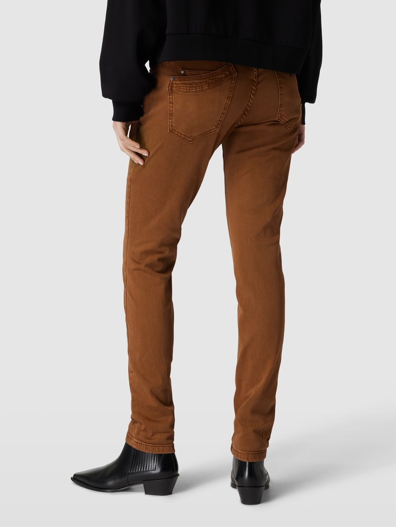 Hose im 5-Pocket-Design Modell 'MALIBU' in cognac