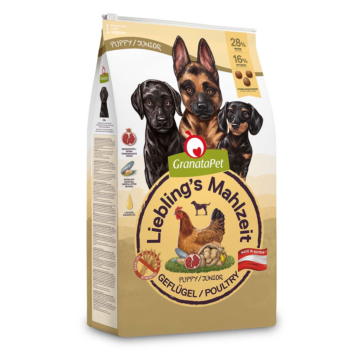 GranataPet Liebling's Mahlzeit Junior Geflügel bei ZooRoyal