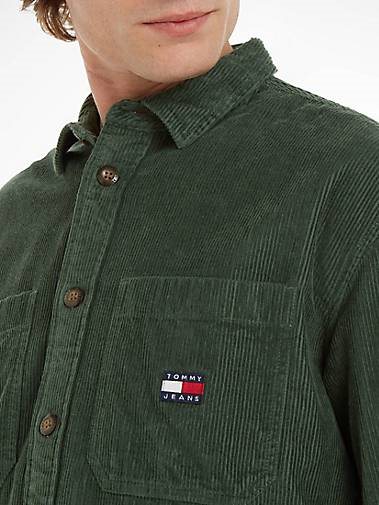 TOMMY-JEANS Herren Cordhemd CASUAL CORDUROY OVERSHIRT